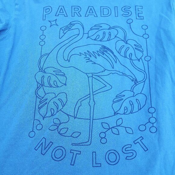 Label of Graded Goods H&M Flamingo Shirt Small - Picture 1 of 5